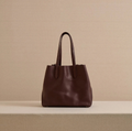 Minimalistische Leder‑Einkaufstasche
